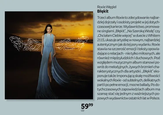 Płyta CD Roxie Węgiel Błękit promocja w Empik