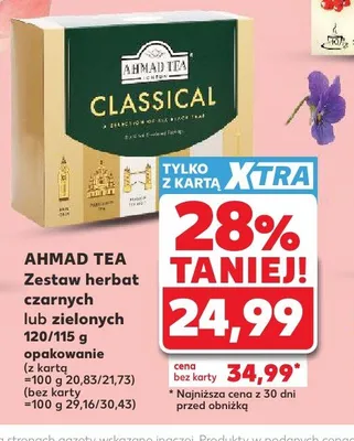 Zestaw herbat zielonych promocja w Kaufland
