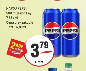 Napój gazowany Pepsi promocja w Sedal