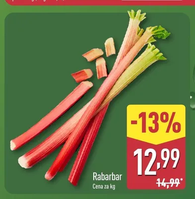 Rabarbar promocja w Aldi