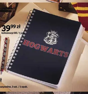 Kołozeszyt B5 Harry Potter promocja w Empik