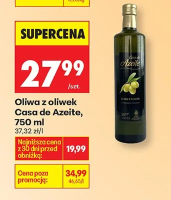Oliwa z oliwek promocja w Biedronka
