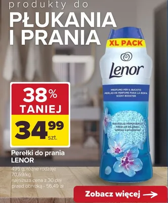 Perełki do prania różne rodzaje promocja w Carrefour