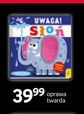 Książka Uwaga! Słoń Wilga promocja w Empik