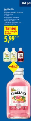 Likier Lubelska Grejpfrutowa promocja w Lidl