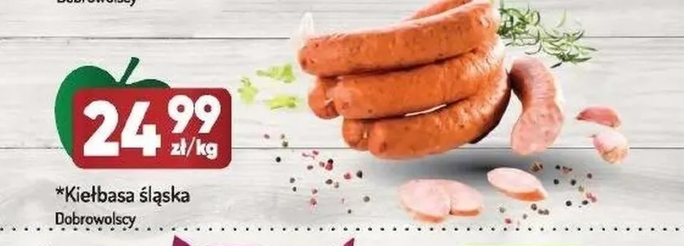 Kiełbasa śląska Dobrowolscy promocja w Avita