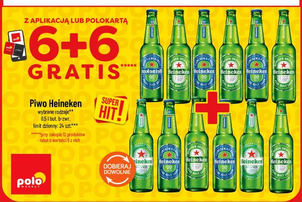 Piwo Heineken promocja w POLOmarket