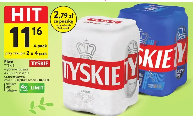 Piwo promocja w Intermarche