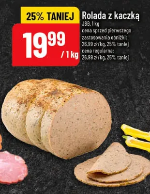 Rolada z kaczką promocja w POLOmarket
