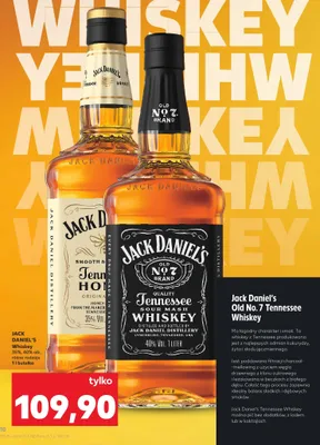 Whiskey Old No. 7 Tennessee Whiskey promocja w Kaufland