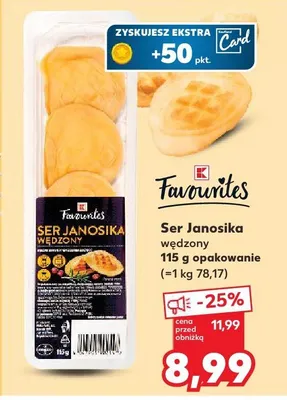 Ser Janosika wędzony promocja w Kaufland