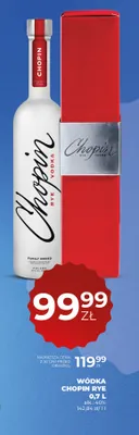 Wódka Chopin Rye promocja w Duży Ben