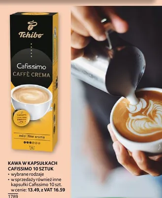 Kawa w kapsułkach Tchibo Cafissimo promocja w Selgros