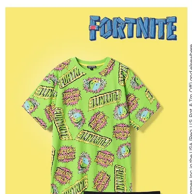 Koszulka chłopięca Fortnite promocja w Pepco