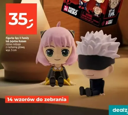 Figurka Jujutsu Kaisen z ruchomą głową wys. 5cm promocja w Dealz