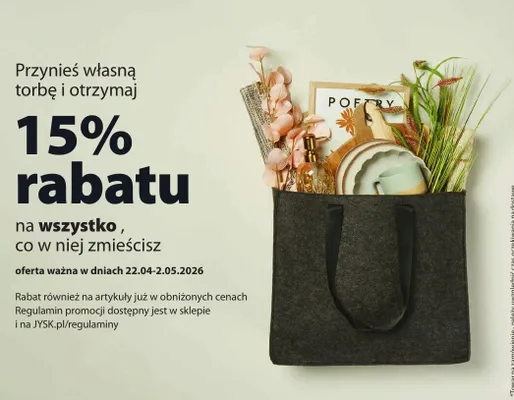 Świętujemy urodziny. Rabat do 60%, strona 23 promocja w Jysk