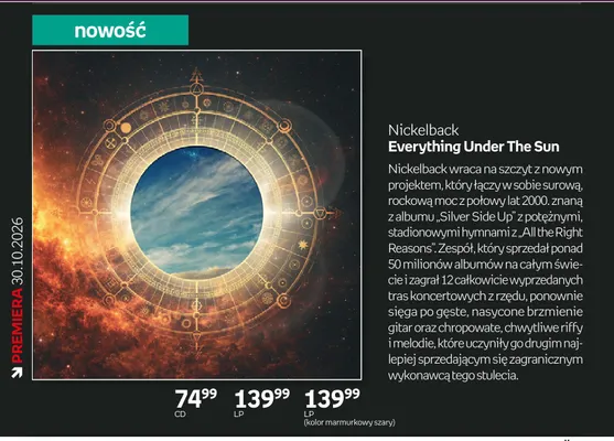Płyta Nickelback Everything Under The Sun LP promocja w Empik
