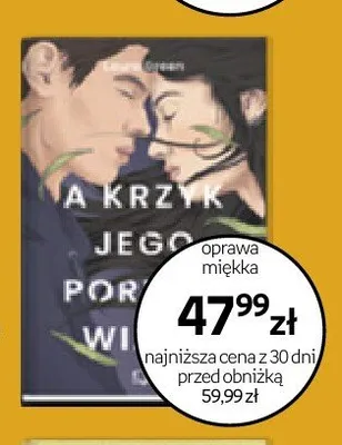Książka A krzyk jego poruszy wiatr Laura Green oprawa miękka promocja w Empik