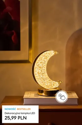 Dekoracyjna lampka LED promocja w Sinsay
