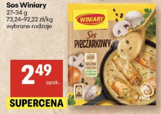 Sos pieczarkowy promocja w Delikatesy Centrum