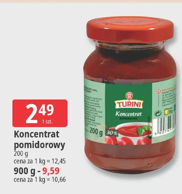Koncentrat pomidorowy promocja w Leclerc