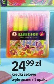 Kredki żelowe wykręcane PAPERDOT promocja w Empik