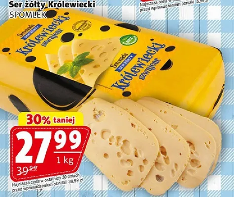 Ser żółty Królewiecki promocja w Prim Market