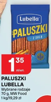 Paluszki Lubella z solą promocja w Chorten