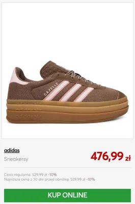 Sneakersy Adidas Gazelle promocja w eobuwie.pl