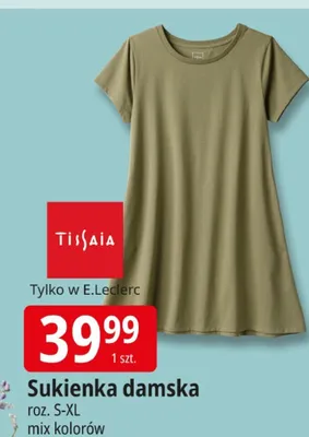 Sukienka damska promocja w Leclerc