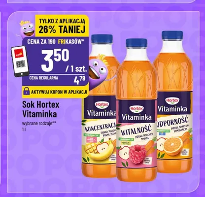 Sok Hortex Vitaminka Odporność promocja w POLOmarket
