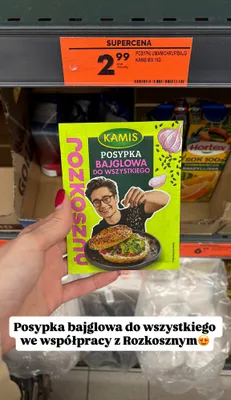 Posypka bajglowa do wszystkiego promocja w Biedronka