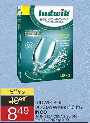 Sól do zmywarki 1.5 kg promocja w Wafelek