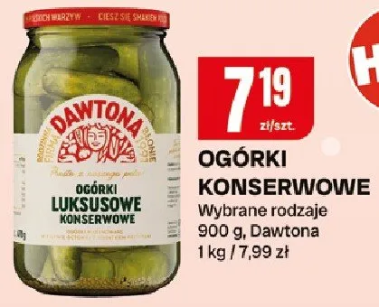 Ogórki konserwowe promocja w Chorten