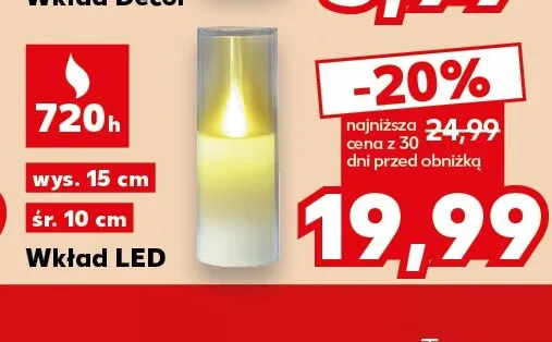 Wkład LED promocja w Kaufland