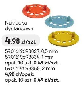 Nakładka dystansowa 0,5mm promocja w Castorama