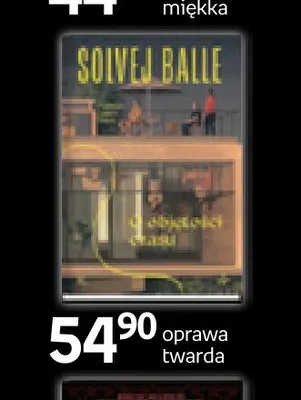 Książka O objętości czasu Solvej Balle oprawa twarda promocja w Empik