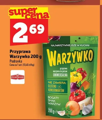 Przyprawa uniwersalna Warzywko promocja w TOPAZ