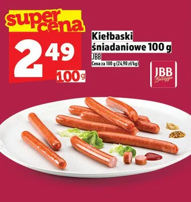 Kiełbaski śniadaniowe promocja w TOPAZ