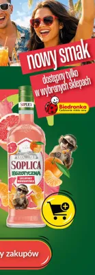 Likier Soplica Egzotyczna Grejpfrut Mandarynka promocja w Biedronka