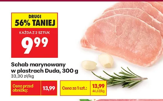 Schab marynowany w plastrach promocja w Biedronka