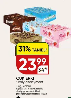 Cukierki Vobro promocja w Chata Polska