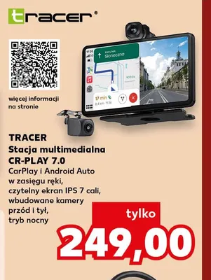 Stacja multimedialna CR-PLAY 7,0 Tracer promocja w Kaufland