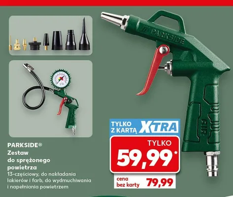 Zestaw do sprężonego powietrza PARKSIDE 13-częściowy promocja w Kaufland