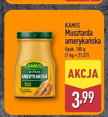 Musztarda amerykańska Kamis promocja w Aldi