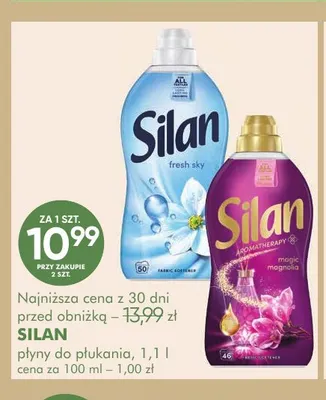 Płyn do płukania Silan Fresh Sky promocja w Super-Pharm