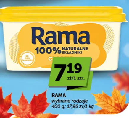 Margaryna Rama promocja w Groszek