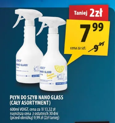 Płyn do szyb Nano Glass promocja w Arhelan