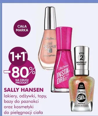 Lakiery do paznokci sally hansen promocja w Super-Pharm