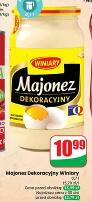 Majonez dekoracyjny promocja w Dino